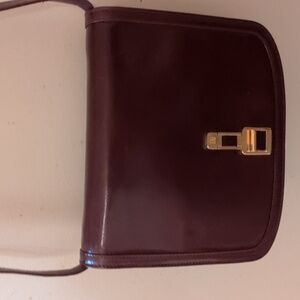 Bally Burgundy Leather Bag